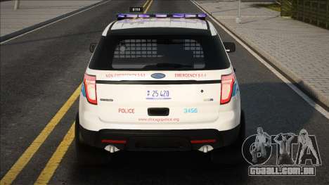 CPD 2014 Ford Explorer para GTA San Andreas