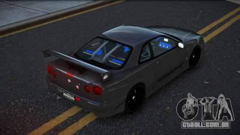 Nissan Skyline GT-R R34 NC para GTA 4