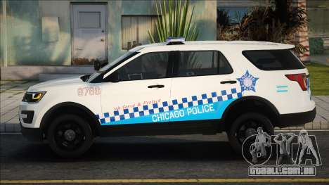 CPD 2016 Ford Explorer para GTA San Andreas