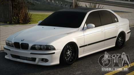 BMW M5 E39 Branco para GTA San Andreas