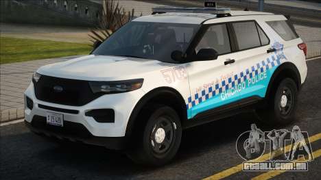 CPD 2020 Ford Explorer HQ para GTA San Andreas