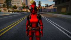 Lady Deadpool 1 para GTA San Andreas