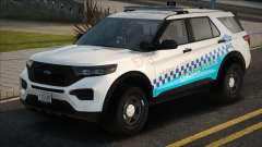 CPD 2020 Ford Explorer HQ para GTA San Andreas