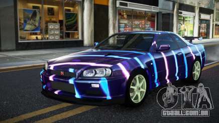 Nissan Skyline R34 JaP S2 para GTA 4