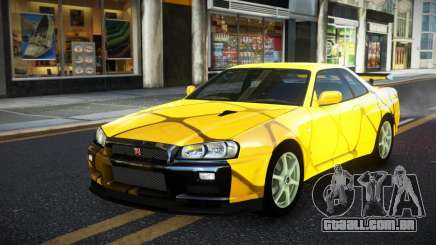 Nissan Skyline R34 JaP S13 para GTA 4