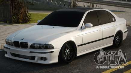 BMW M5 E39 Branco para GTA San Andreas