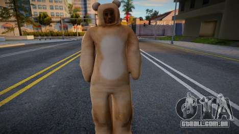 Cesar In A Goofy Ahh Bear Costume para GTA San Andreas