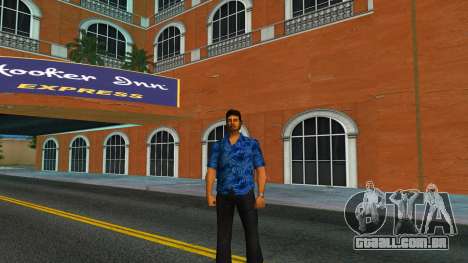 Modern palm shirts for Tommy v2 para GTA Vice City