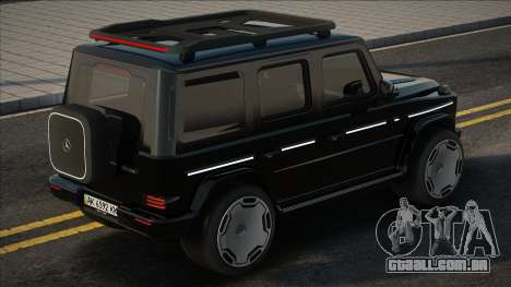 Mercedes-Benz EQG Ukr Plate para GTA San Andreas