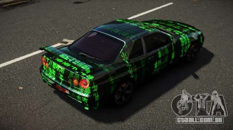 Nissan Skyline R34 ZL-R S10 para GTA 4