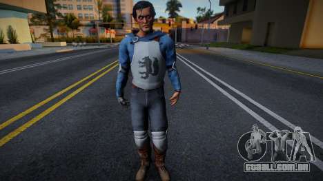 Ash Williams Con Traje Medieval Muerto o Zombie para GTA San Andreas