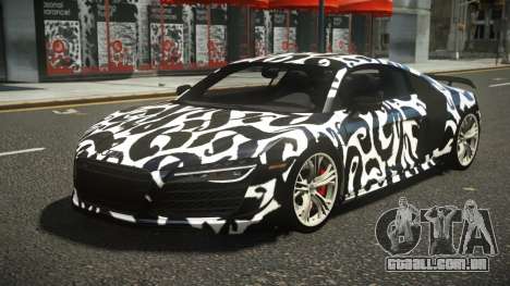 Audi R8 ETZ S13 para GTA 4