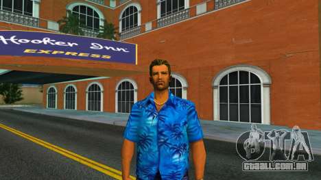 Tommy é um loiro de olhos azuis para GTA Vice City