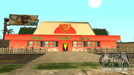 Pizzaria em Idelwood para GTA San Andreas