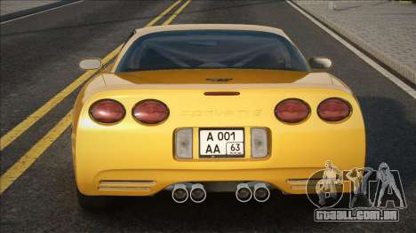 Chevrolet Corvette C5 Yellow para GTA San Andreas