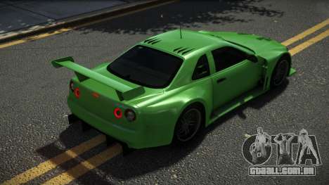 Nissan Skyline R34 JKM para GTA 4