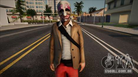 Robber - [Kane and Lynch Pay Day] para GTA San Andreas