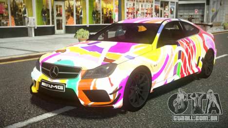 Mercedes-Benz C63 AMG RY-Q S2 para GTA 4