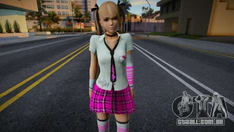 Marie Rose in School Uniform - Pink para GTA San Andreas