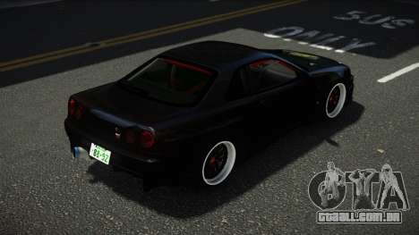 Nissan Skyline R34 VZX para GTA 4