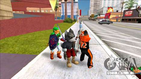 Lobo de Super Smash Bros Melee para GTA San Andreas