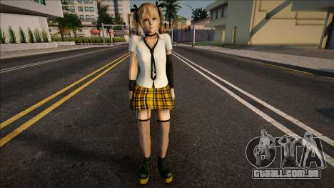 Marie Rose in School Uniform - Yellow para GTA San Andreas