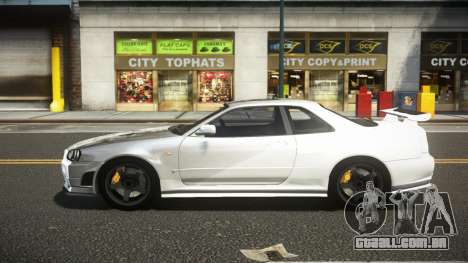 Nissan Skyline R34 ZL-R S6 para GTA 4