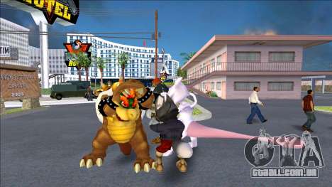 Bowser de Super Smash Bros Melee para GTA San Andreas