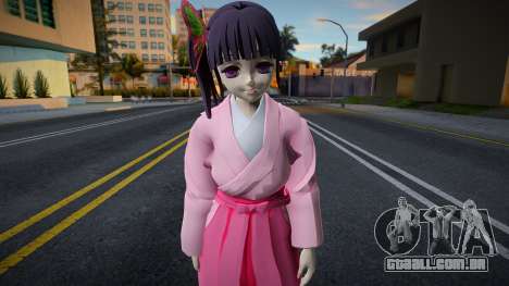 Kanao Tsuyuri Kimono Demon Slayer para GTA San Andreas