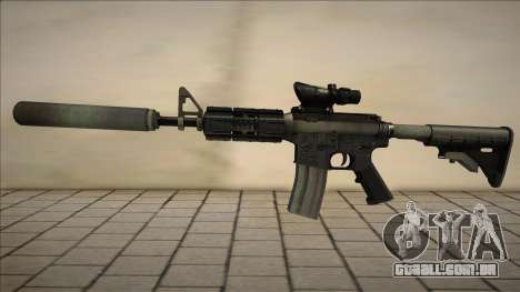 M4 Blek ver para GTA San Andreas