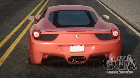 2010 Ferrari 458 Italia Red para GTA San Andreas