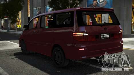 Toyota Alphard NFE para GTA 4