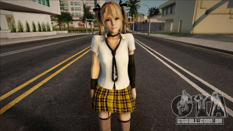 Marie Rose in School Uniform - Yellow para GTA San Andreas