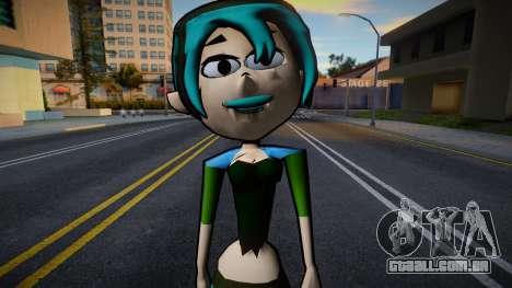 Gwen (Total Drama) para GTA San Andreas