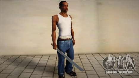 Modelo Katana atualizado para GTA San Andreas