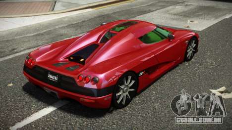 Koenigsegg CCX BQP para GTA 4