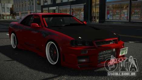 Nissan Skyline R33 AY-G para GTA 4