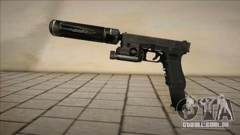 Glock 18 rep Tec9 para GTA San Andreas