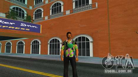 Modern palm shirts for Tommy v6 para GTA Vice City