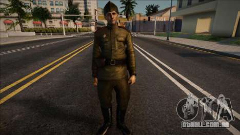 USSR Soldier v8 para GTA San Andreas