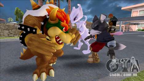 Bowser de Super Smash Bros Melee para GTA San Andreas