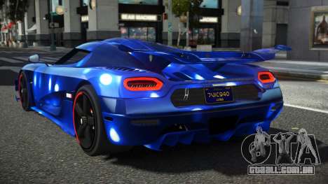 Koenigsegg Agera One RWZ S3 para GTA 4