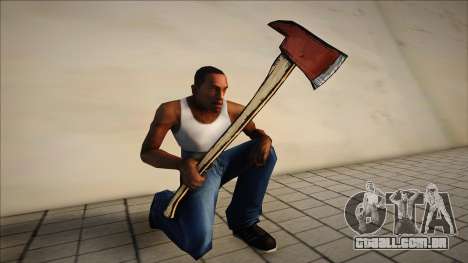 Machado do jogo The Walking Dead para GTA San Andreas