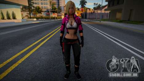 Nadia from Zombie Hunter: Invasion para GTA San Andreas