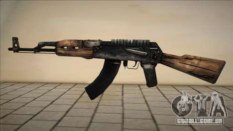 Rifle de assalto Kalashnikov do jogo The Walking para GTA San Andreas