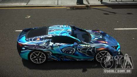 Lexus LFA JHK S12 para GTA 4