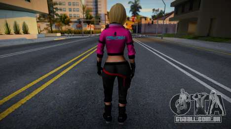 Nadia from Zombie Hunter: Invasion para GTA San Andreas