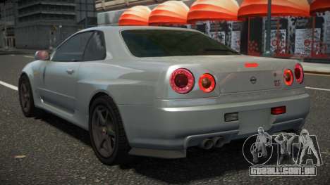 Nissan Skyline R34 BGD para GTA 4