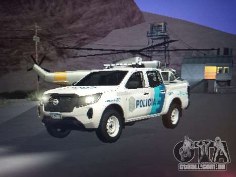 Nissan Frontier Polícia PBA para GTA San Andreas