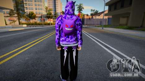 Gengar Hoodie Boy para GTA San Andreas